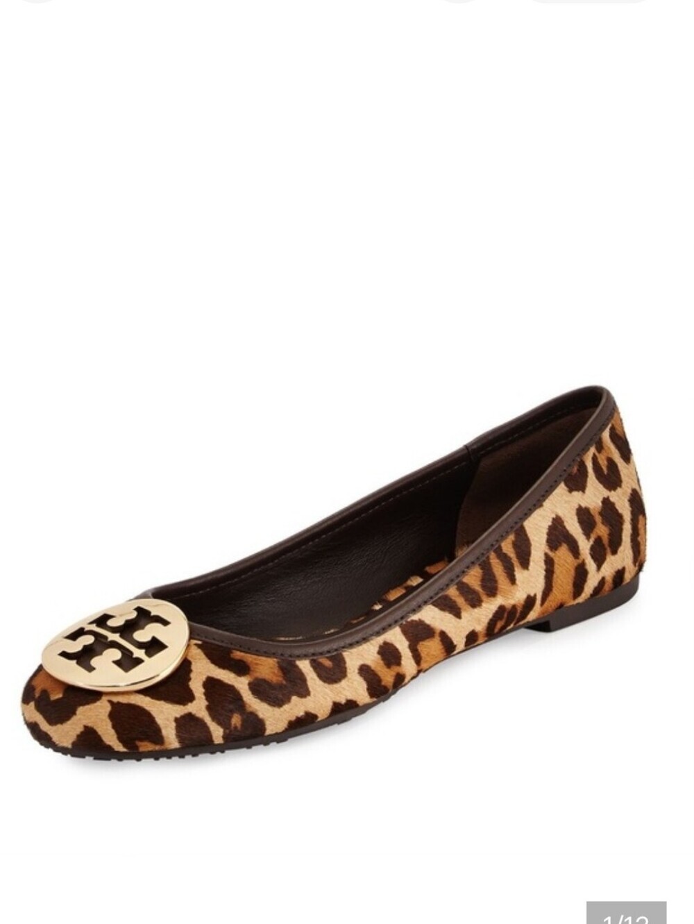 Tory Burch Leopard Reva Flat